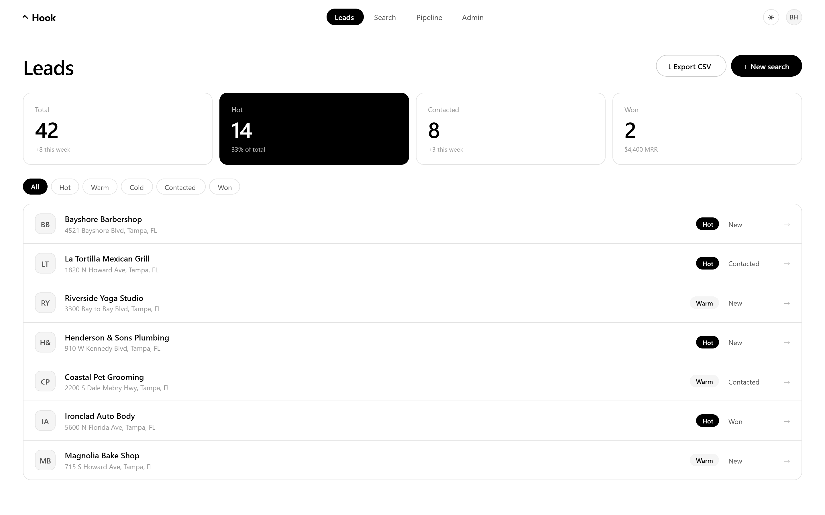 Dashboard